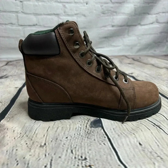 Wolverine Men’s Brown Leather 6” Work Boots size 7M - Picture 7 of 10
